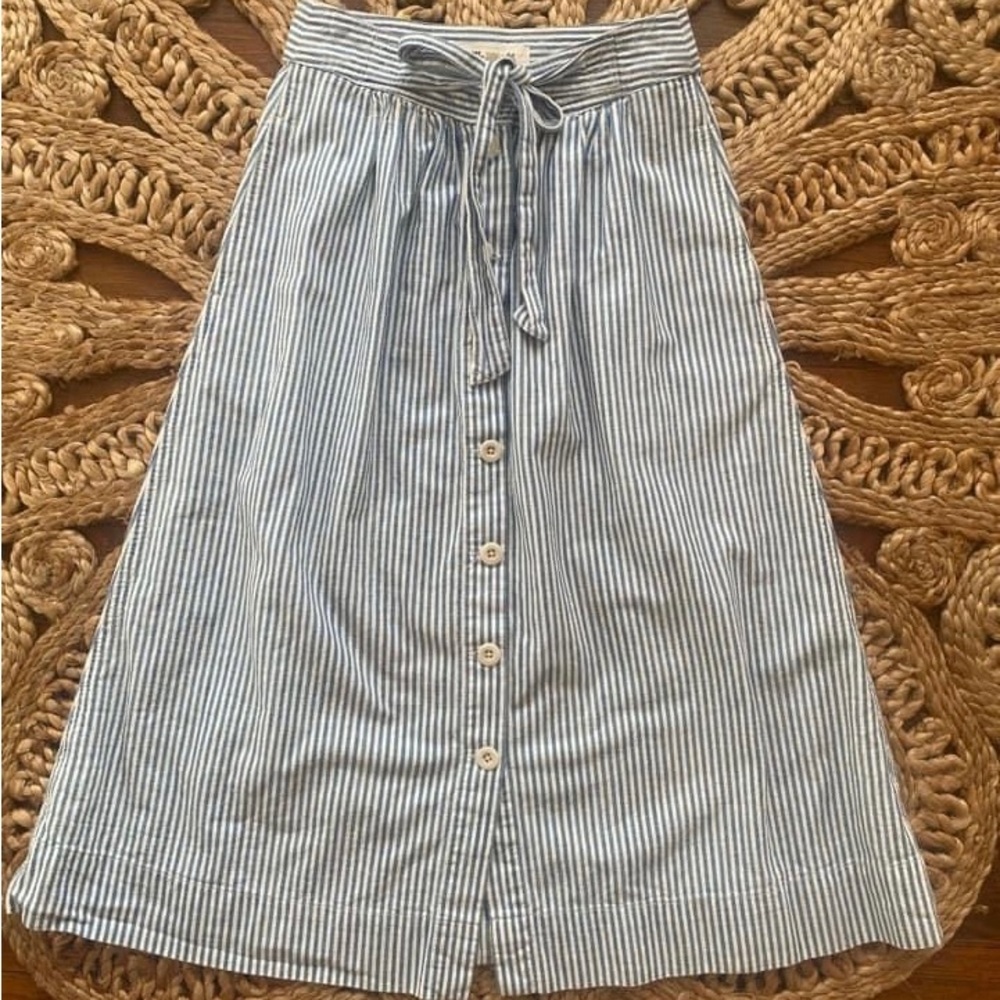 Madewell midi skirt